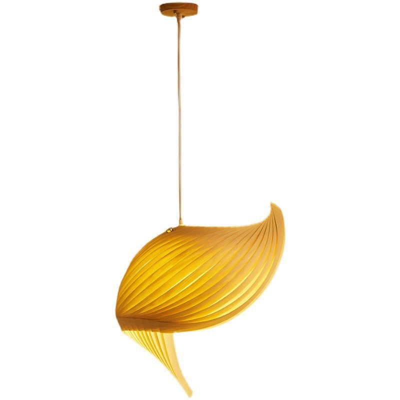 Wooden Woven Pendant Lamp